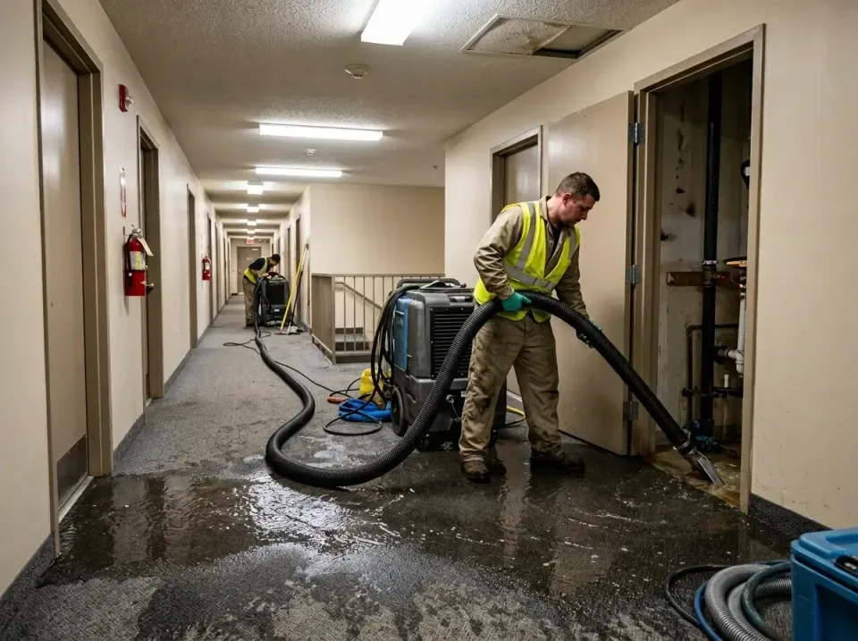 multi-unit-apartment-hallway-f-005 — frequently asked questions, Emergency Burst Pipe Water Extraction & Removal in Erwin, TN